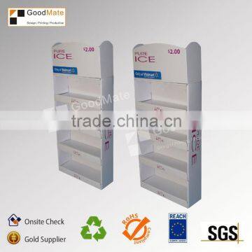 Manufacture Cardboard floor tiles display racks