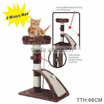 High Quality Cat scratcher tree With Sisal Board and Ramp
