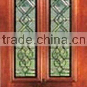 Two Lites Glass Interior Door Designs For House DJ-S5426M