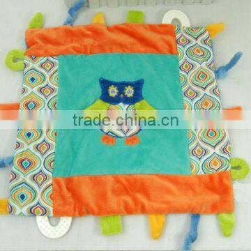 baby saliva square/40cm square baby bibs/wholesale cheaper baby bibs from china