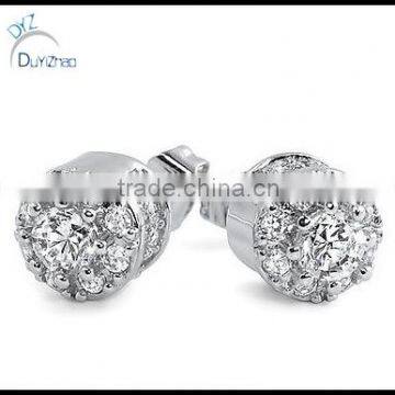 small 925 silver stud earrings