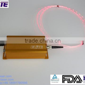 FDA Certify 3mw RGB Fiber Laser Module with FC Connector for Fibrance Fiber, Solution for Bendable Fiber Optics Lines with Laser