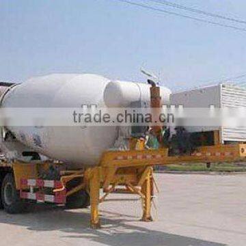 Cement mixer semi trailer with cheap price