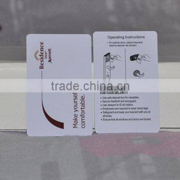  china newest fm4442 magnetic card matte nfc