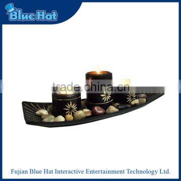 Most popular bamboo tealight candle holder for decoration