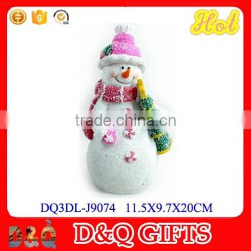 Home decoration snowman figure