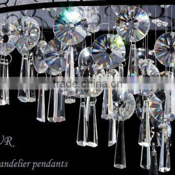 Full Machine Cut Crystal Chandelier Light Drop Prism photo-3