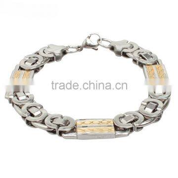 Factory Latest Design Punk Style Permanent Men Bracelet Stainless Steel Jewelry Most Popular Supplier's Choice photo-2