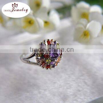 Hot Selling Design - 925 Sterling Silver Diamond Ring CZ Ring For Women