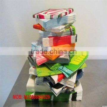 art design paper napkin factory direct wholesale big stock for europ market