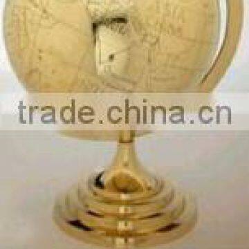 Brass globe