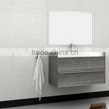 foshan factory modern pvc bathroom vanity cabinets