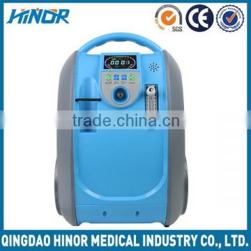 Outdoor electric health care oxygen concentrator for travel