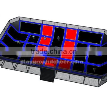 Cheer Amusement CH-ST150016 Playground Equipment Big Trampoline Park