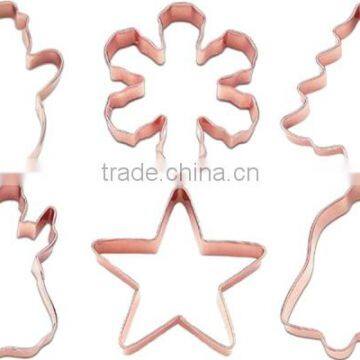 Lovely Design 3D animal shaped cookie cutters metal