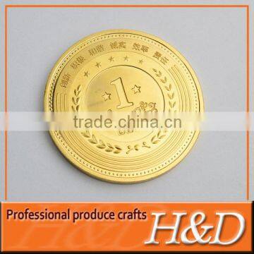 no,1 custom metal gold coin manufacturer