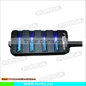 power strip style USB 3.0 switch hub