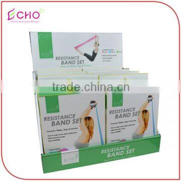 TPE Yoga/Pilates Fitness Resistance Band Set photo-6