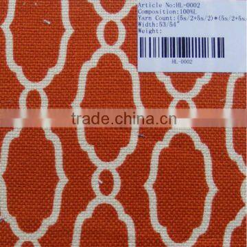 100% LINEN PRINTED FABRIC