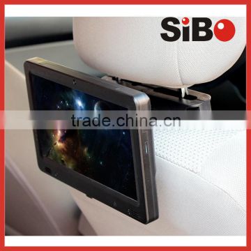 9 Inch Taxi Advertising Touch Screen Hang On The Headrest With VESA Holder