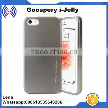 Mobile Phone Accessories for Iphone 5SE, Goospery Mercury I-Jelly TPU Case for IPhone 5SE photo-2