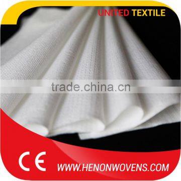 Trustworthy Business No Scratch to Surface White Polypropylene Woodpulp Spunlace Non-Woven