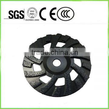 7inch 9long+9short segment diamond concrete floor grinders