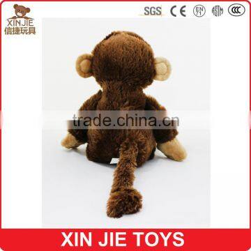 12inch Sitting Plush Big Eyes Animal Toy Lovely Good Quality Soft Orangutan Toy Factory Hot Sale Soft Orangutan Toy photo-3
