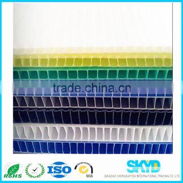 Corflute Plastic Decorative Plastic Panel Corrugated Sheet