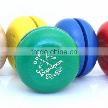 Promotional Wooden yoyo with printed logo, Customized wooden yoyo, Children wooden toys