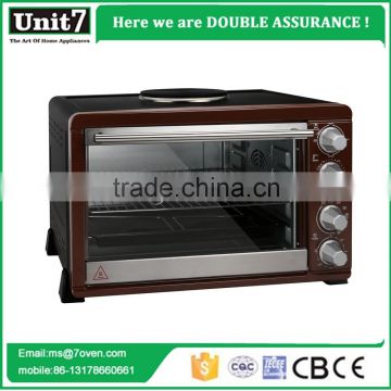 43L 2000W toaster oven electric pizza oven mechanical timer switch hot plate