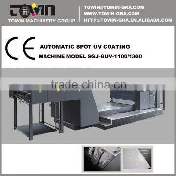 Autoamtic spot uv coating machine