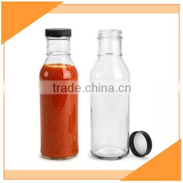 Hot Sale 12oz Dressing Glass Bottle With Choiced Cap