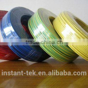 Popular colorful copper conductor pvc insulated power cable