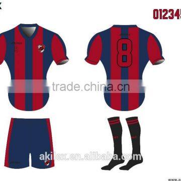 Sublimated Uniform Full Customisation Team Wear Top Custom Soccer Jersey