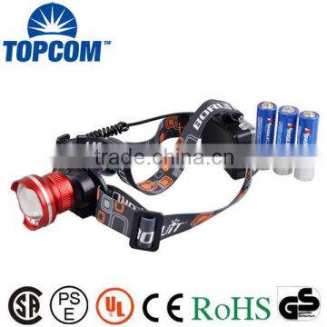 XML T6 led light headlamp hot sale LED headlamp helmet with head lamp