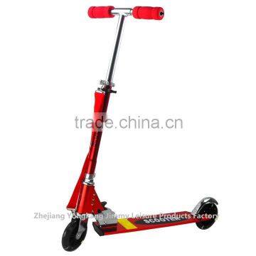 Child 5+Age scooter, 125 PU falsh wheel scooter,Aluminum scooter for sale