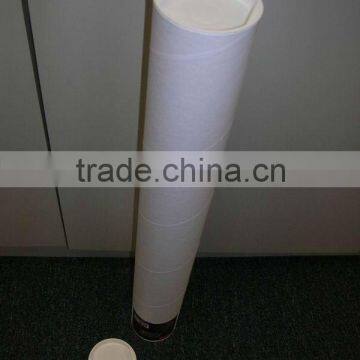 White Mailing Tube