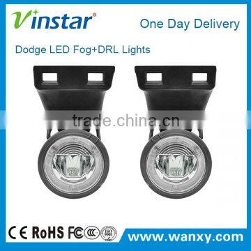 led light e-mark r87 fog light for Dodge RAM car led daylight fog lamp