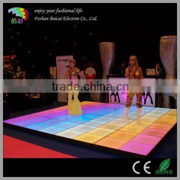 sensitive led colorful dance floor