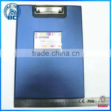 A4 Double Clip Board PVC Or PP Clipboard Folder Clip Board