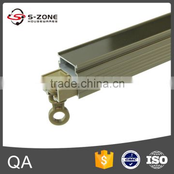 factory price aluminium ceiling track for window with curved shower curtain rail