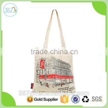 Wholesale eco-friendly natural cotton canvas tote bag shopping                        
                                                                                Supplier's Choice