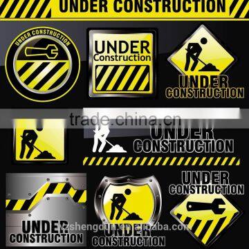 Reflective Aluminium Construction Safety Signs for Road Work Safety photo-5
