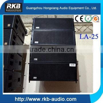 LA -25 passive dual 10'' line array speaker sound system