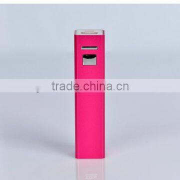 aluminum universal cheap mobile power bank with 2200mah