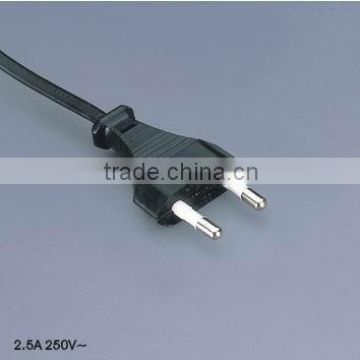 Power plug/VDE power plug/European power plug