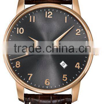 Vogue genuine leather steel watch geneva watches