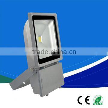 High Brightness 70watt Led Sensor Outdoor Led Flood Light, 100-240v, Black Case