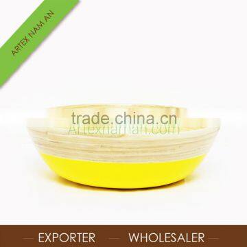 Professional Wholesale in Vietnam - Good Quality Eco-friendly Bamboo Fiber Salad Bowl